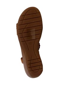 Divine Factory Sandales compensées - camel