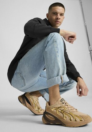 INVERSE RAPID SNEAKERS - Trainers - light sand sand dune black