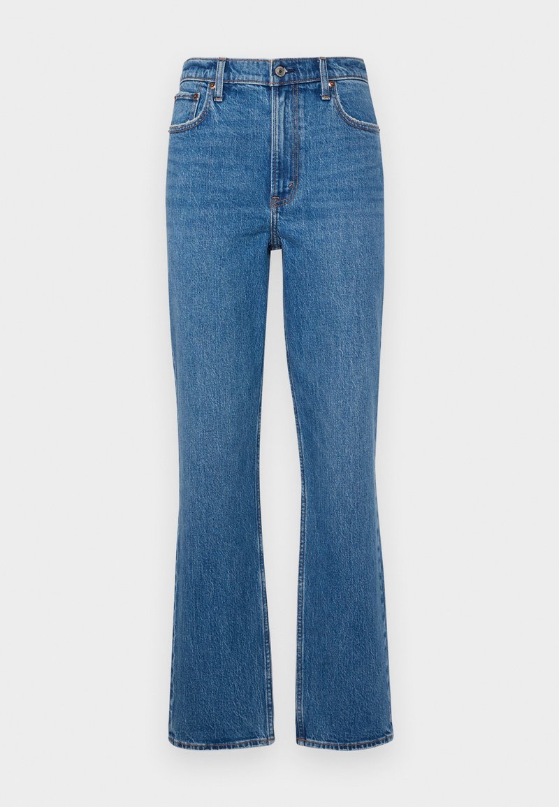 Abercrombie & Fitch Flared Jeans blauw denim/bluedenim Abercrombie & Fitch Flared Jeans blauw denim/bluedenim