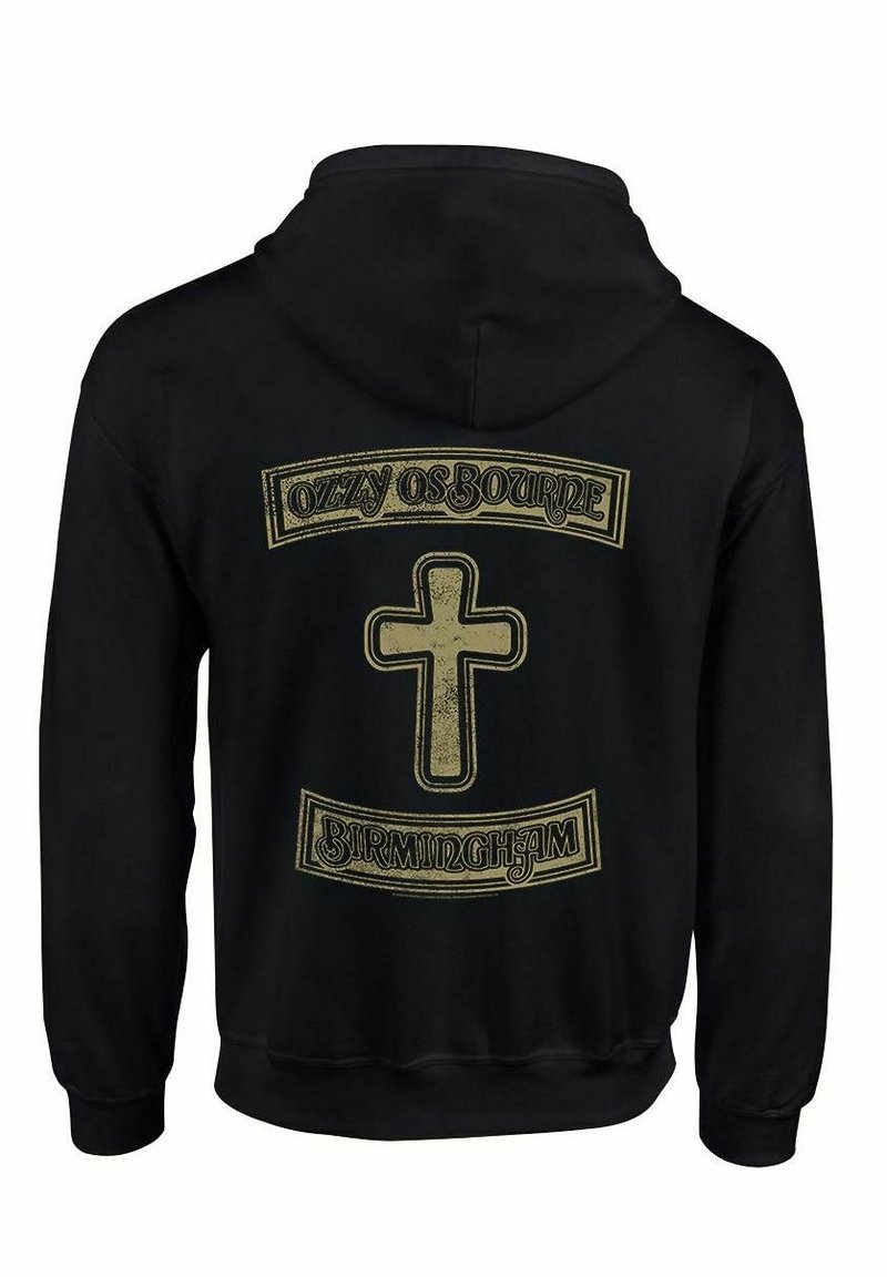 ozzy osbourne zip up hoodie