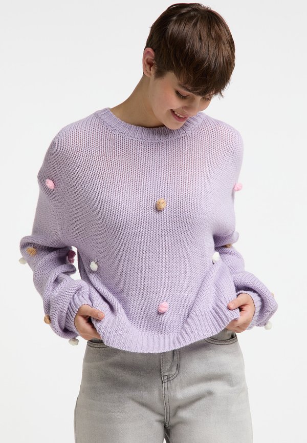 Strickpullover - helllila