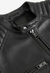 Next QUILTED RACER - Lederjacke - black
