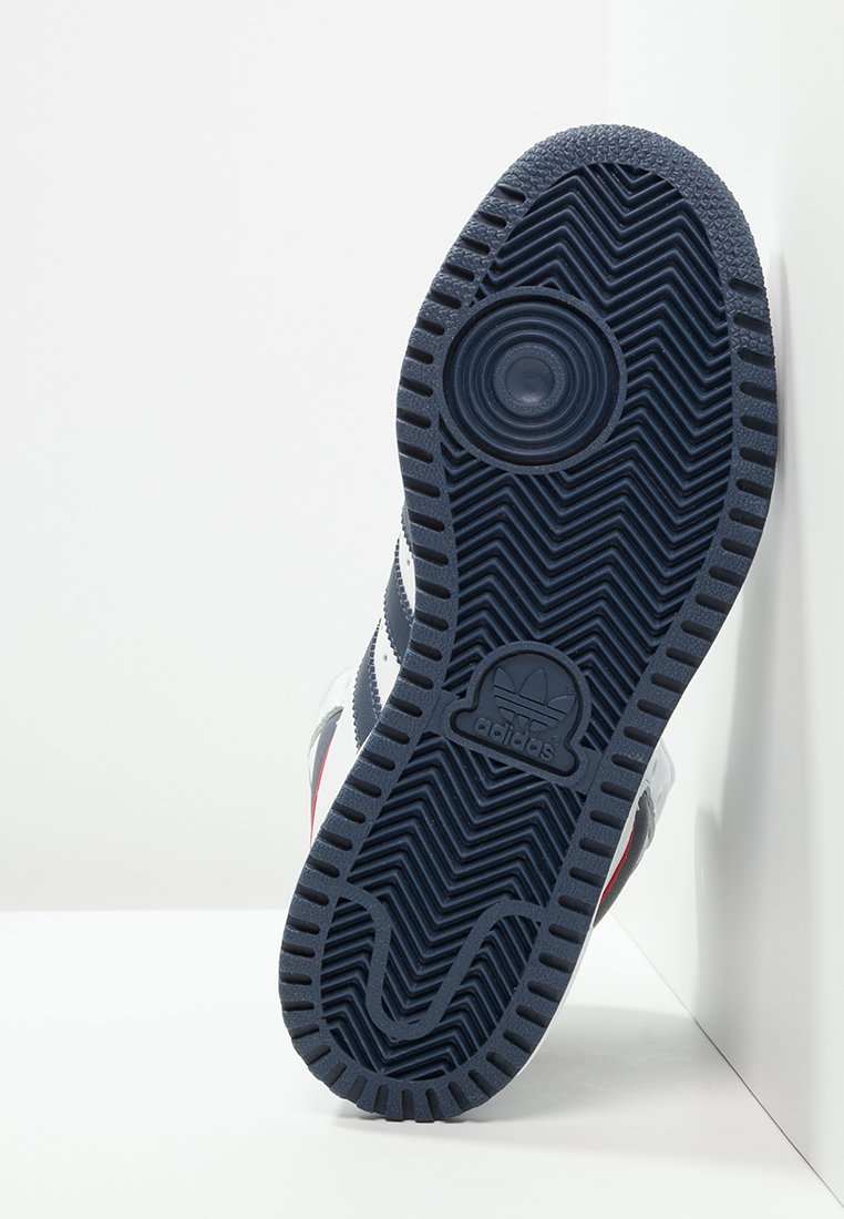 adidas Originals TOP TEN - Sneakers hoog - neo white/new navy ... adidas Originals TOP TEN - Sneakers hoog - neo white/new navy ...
