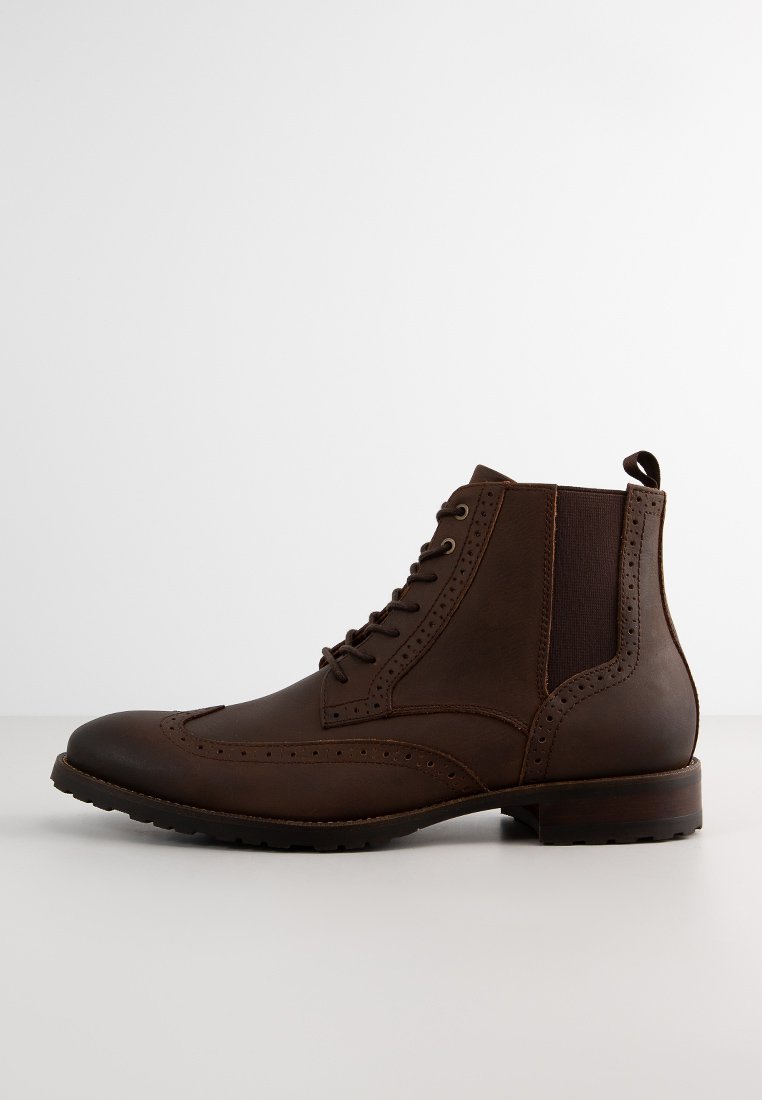 ALDO Veterboots donkerbruin