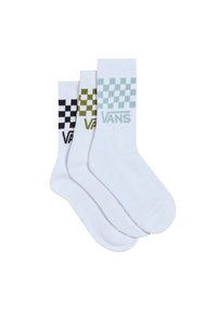 Vans 3 PACK CLASSIC CHECK CREW - Calze - gray mist