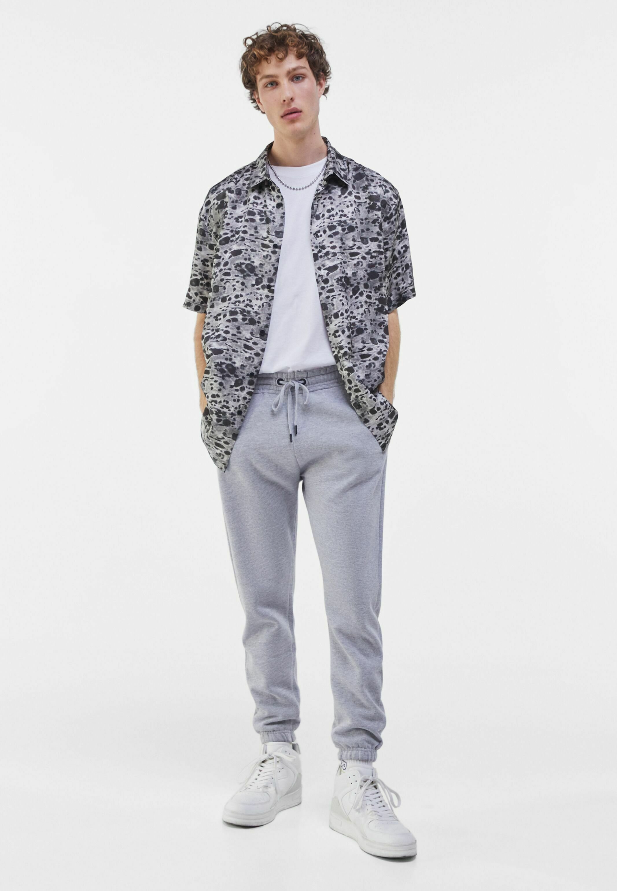 camicia nera zalando