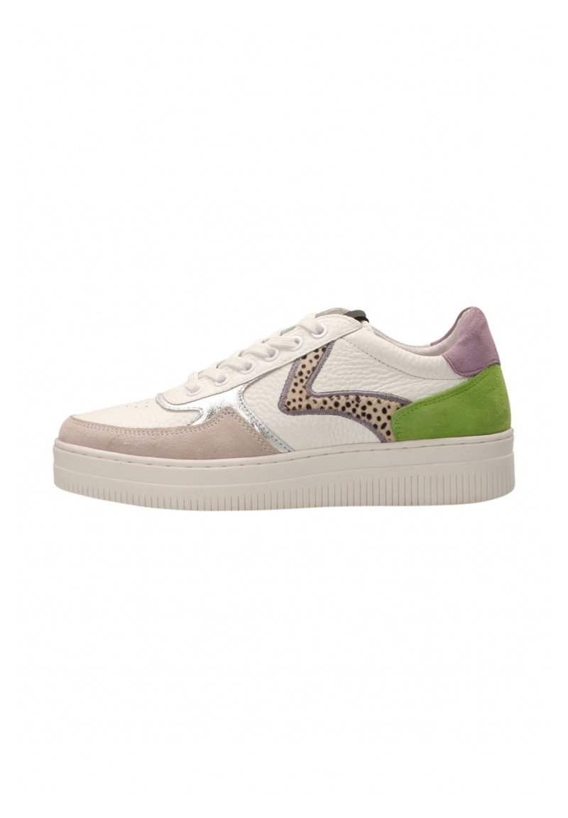 Maruti - MOMO - Sneakers laag - white pixel offwhite lime, Vergroten