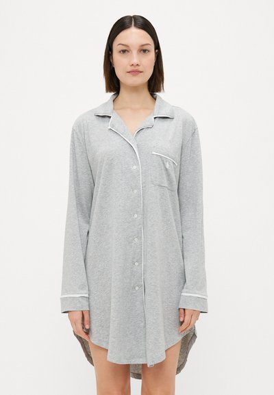 Polo Ralph Lauren SLEEPSHIRT - Chemise de nuit / Nuisette - heather grey