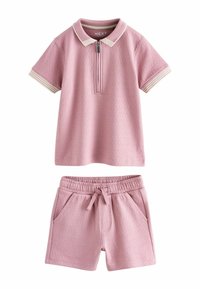 Non sélectionné, pink zip neck