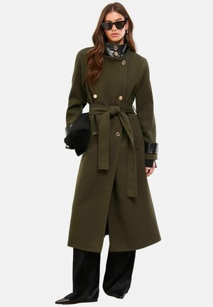 Klasikinis paltas - olive green