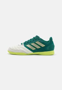 adidas Performance TOP SALA COMPETITION INDOOR - Scarpe da calcio indoor - off white/collegiate green/pulse lime