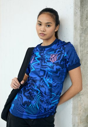 ATLETICO MADRID NIKE STADIUM JERSEY SHORT SLEEVES THIRD - Club wear - blue void/pink glow