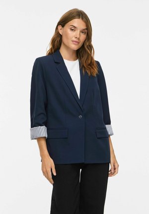 VILA, BLAZER VIBONNIE SINGLE-BREASTED - Blazer - navy blazer