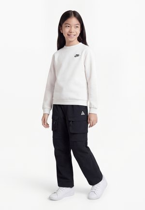 Nike ACG SMITH SUMMIT HIKE - Kareiviško stiliaus kelnės - black/summit white