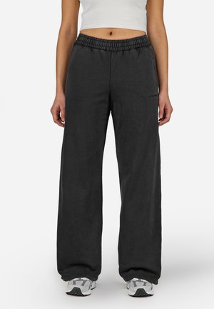 ANNI WIDE - Tepláky - vintage black