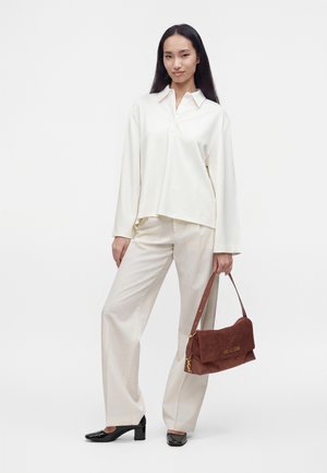 Love Moschino, SIGNATURE ZIP - Τσάντα χειρός - brown