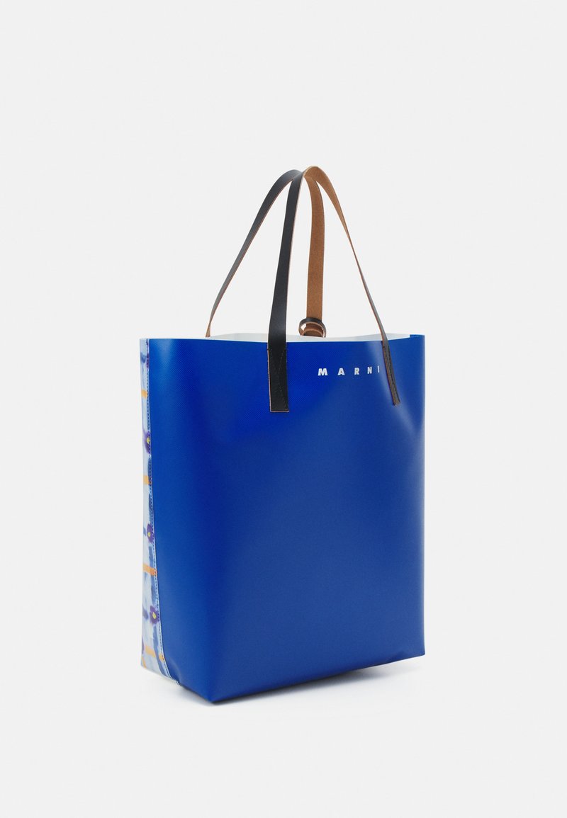 Marni TOTE UNISEX - Tote bag - royal/blue - Zalando 