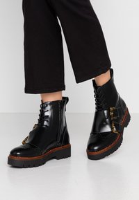 Scotch & Soda Stivaletti texani / biker - black