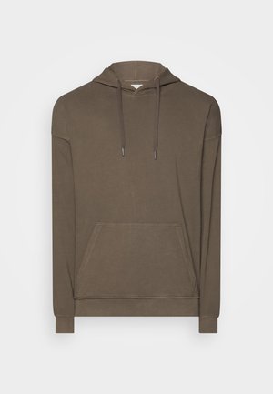 Redefined Rebel HARRY - Mikina s kapucňou - chocolate brown