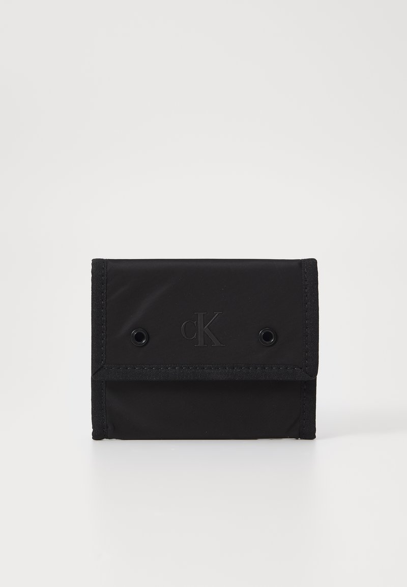 Calvin Klein Jeans OVER WEBBING WALLET - Lommebok - black
