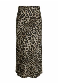 ONLCHIGO ANKEL SKIRT - Maxirock - light taupe