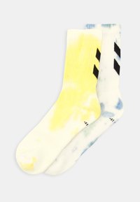 TIE DYE 2 PACK UNISEX - Chaussettes de sport - multi color/yellow