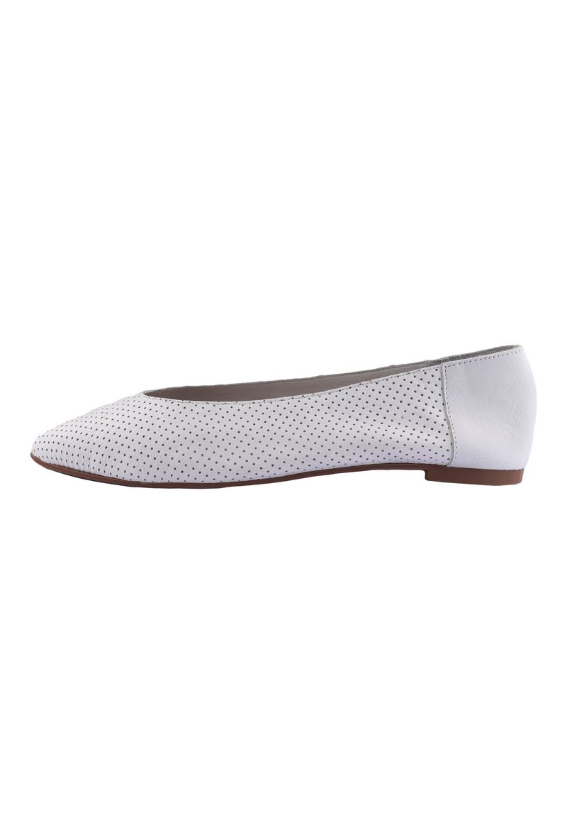 Damen Klassische Ballerinas | D.MoRo Shoes MELNOX Klassischer Ballerina weiß - NA38635 Damen Klassische Ballerinas | D.MoRo Shoes MELNOX Klassischer Ballerina weiß - NA38635