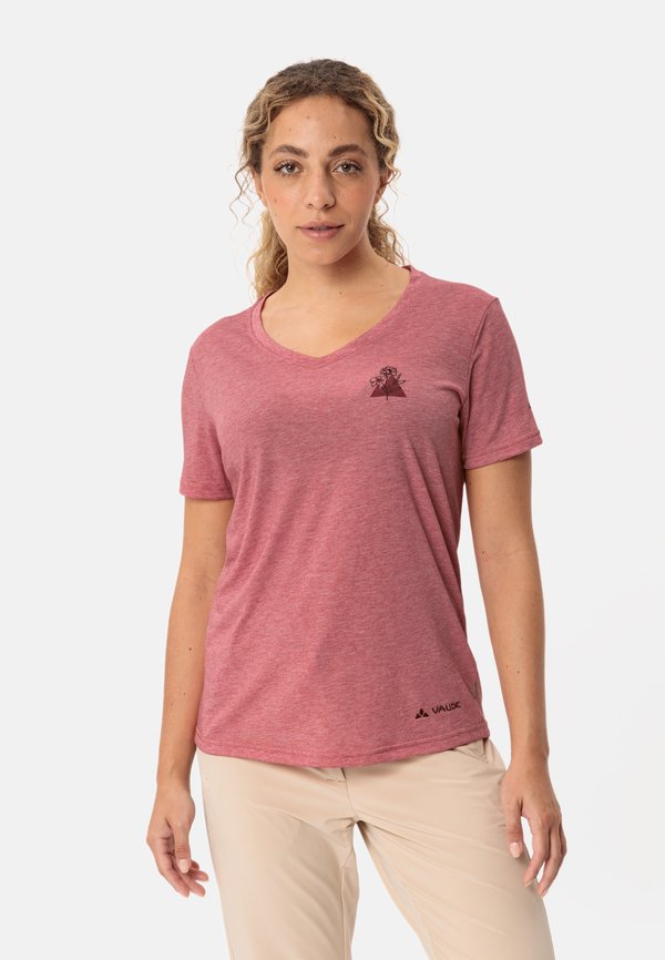 SKOMER - T-Shirt print - brick