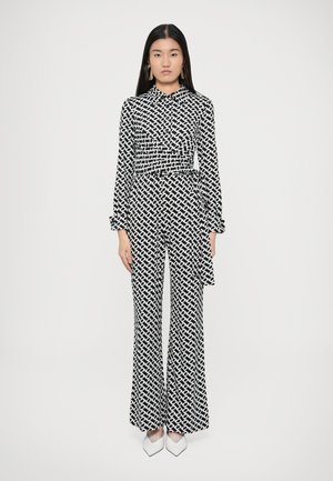 MICHELE JUMPSUIT - Lühikeste varrukatega bodi - medium black