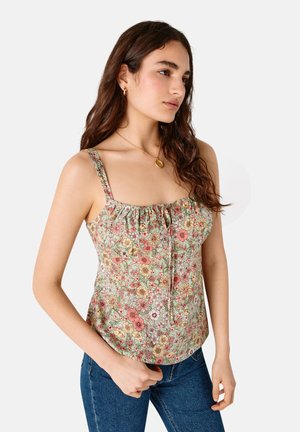 PRINTED SMOCKED - Blouse - multicoloured