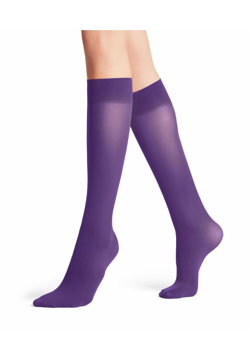 FALKE PURE MATT 50 DENIER SEMI-OPAQUE - Kniestrümpfe - petunia (6860)