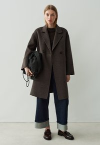 OPUS REGULAR FIT - Mantel - midnight brown