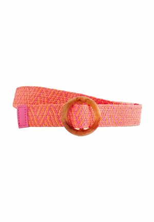 Ceinture tressée - pink
