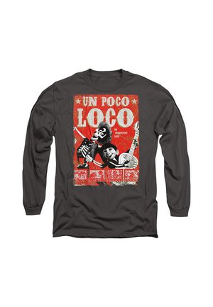 Disney, COCO HECTOR AND MIGUEL UN POCO LOCO POSTER - Long sleeved top - anthracite