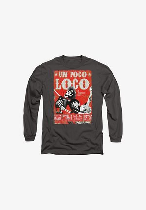 Disney, COCO HECTOR AND MIGUEL UN POCO LOCO POSTER - Long sleeved top - anthracite