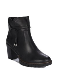 Rieker Botines con cordones - black
