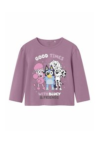 Name it MIT BLUEY - Longsleeve - mauve orchid