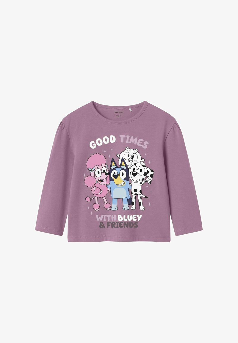 Name it MIT BLUEY - Longsleeve - mauve orchid