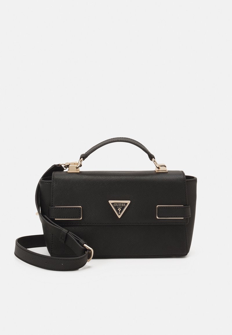Guess MATILDE TOP HANDLE FLAP Handbag black Zalando