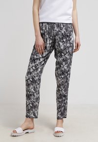 Selected Femme Tygbyxor - black