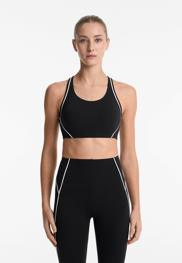 FIRM SUPPORT COMPRESSIVE REFLECTIVE - Sport-BH mit mittlerer Stützkraft