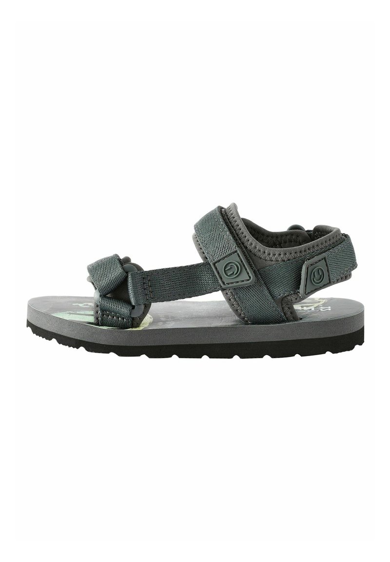 Next - TREKKER -REGULAR FIT - Outdoorsandalen - grey graffiti, Vergroten