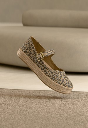 TOMS CAROLINA MARY JANE - Balerinke s trakom oko gležnja - beige