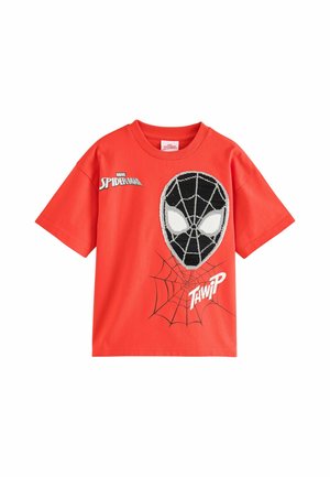 Next, Print T-shirt - red sequin