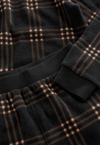 Next SINGLE SOFT TOUCH  - REGULAR FIT SET - Nachtwäsche Set - black white check