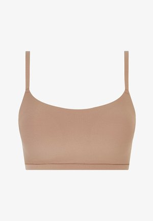 Chantelle SOFTSTRETCH SOFT CUPS BÜGELLOS NAHT - Brassière - hellbraun