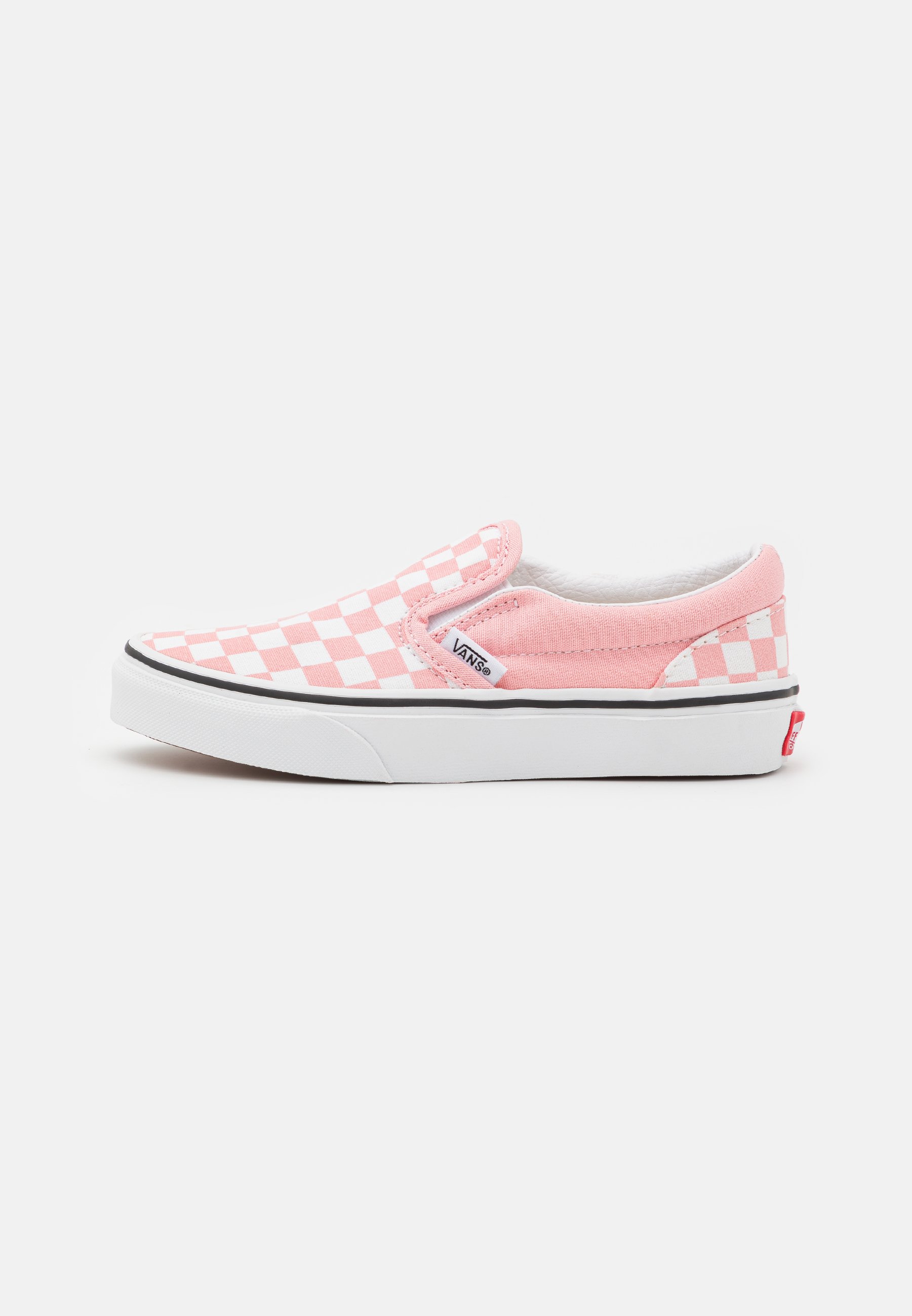pastel pink slip on vans