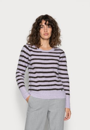 THANNE STRIPE - Jumper - orchid petal