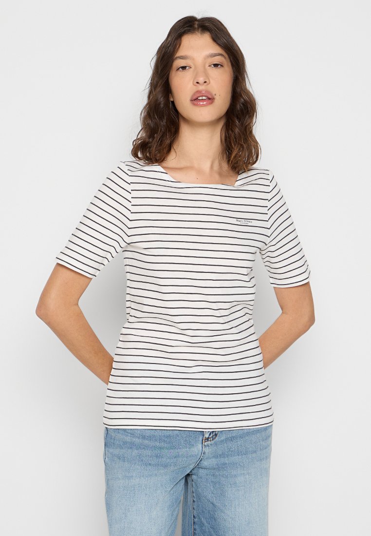 Marc O’Polo T-shirt print grijs