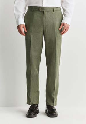 Next, Pantalon classique - green